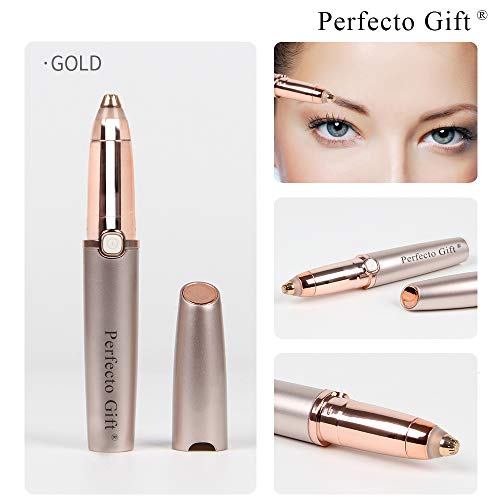 PerfectoStore Rechargeable Eyebrow hair Trimmer Epilator for Women, Eye