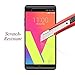BONUM LG V20 Screen Protector, 0.3 mm Ultra Thin Anti-Glare and Anti-Fingerprint Tempered Glass - 3 Piece