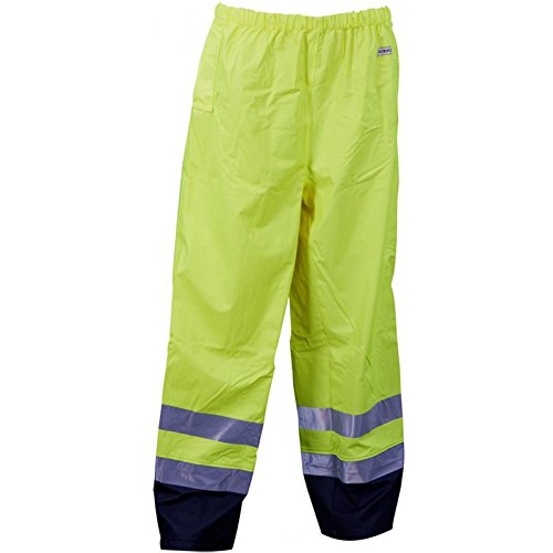 Lyngsoe LR3052-53/03-XL Size X-Large Trousers - Saturn Yellow/Navy Blue