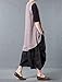 Mordenmiss Women's Casual Harem Pants with Big Pockets L Black