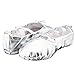 MSMAX Adult Lyrical Ballet Dance Shoes Women Yoga Flat Silver Costume Slippers for Men 9 M US