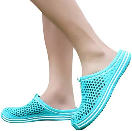 Meigeanfang Casual Unisex Hollow Out Beach Non Slip Slippers Outdoor Hole Shoe for Men Women