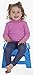 Utopia Home Folding Step Stool - Foot Stool with 9 Inch Height - Holds Up to 300 lbs - Lightweight Plastic Foldable Step Stool for Kitchen, Bathroom & Living Room (Blue, 9 Inch (Pack of 1))