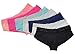 Woman's Microfiber Boy Short Hipster Panties with Lace Trim Value Pack (7 Pack)