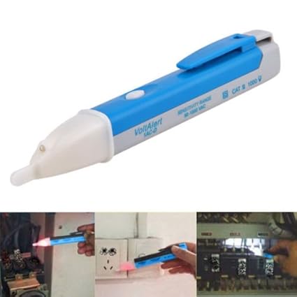 uptodateproducts AC Electric Non Contact Voltage Tester Pen Detector Sensor (90-1000V)