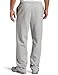 Champion Men's Open Bottom Eco Fleece Sweatpant, Oxford Gray, Medium