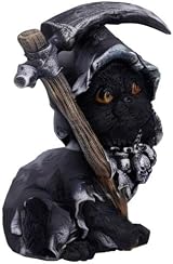 Nemesis Now Amara Grim Reaper Cat Figurine Black 10.2cm Collectible view 8