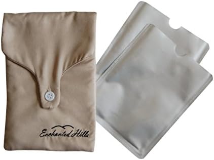 Enchanted Hills Bra Pouch with 2 RFID Passport Size RFID Blocking Sleeves