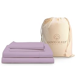 4 Piece Lavender Queen Sheets Set, 1000 TC