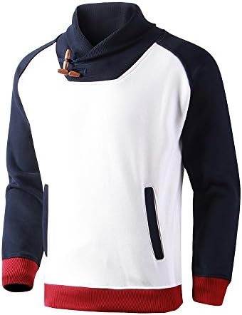 Men's Sweatshirt Pullover Long Sleeve Hoodies with Pockets for Youth/Adults (XLarge)