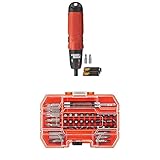 BLACK+DECKER Cordless Screwdriver with Screwdriver