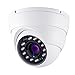 HDView 2.4MP HD 4-in-1 (TVI/AHD/CVI/960H) Dome Camera, UL Listed Certificated, 1080P Indoor Outdoor 2.8mm Wide Angle Fixed Lens Weatherproof Infrared Night Vision