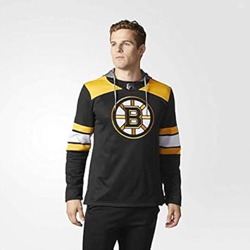 Amazon Co Jp Adidas ボストン ブルーインズ Nhl メンズ プラチナジャージ フード付きスウェットシャツ サイズs スポーツ アウトドア