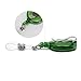 JUSLIN 16 Adjustable Translucent Badge Reels with Clip, Retractable ID Badge Holder, Prevent Loss of Mobile Phones & ID Cards, Mixed Colors