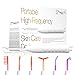 Project E Beauty D'arsonval High frequency direct for Home Use - skin tightening, Wrinkles, Fine lines, Puffy Eyes (6 Electrodes Argon X 2 Neon X 4)