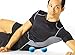 4FITPRO Lacrosse Balls - Deep Tissue Massager, Set of 1 Orange & 1 Blue- Safe & Effective to Relieve & Relax Myofascial, Foot, Chest & Back Muscles Includes Carry Bag