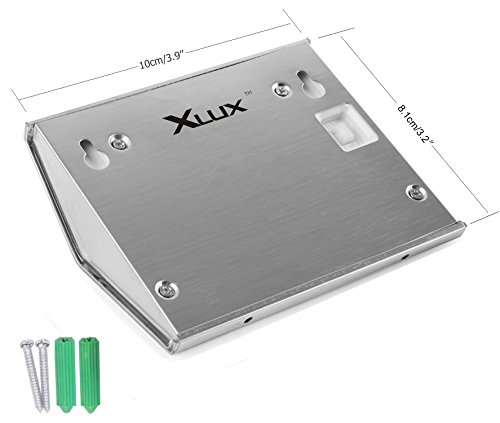 [White Light] Solar Lights for Steps Decks Yard Stairs Fences, LED lamp, Outdoor Waterproof, 6 Pack - Thumbnail 3