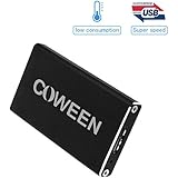 COWEEN mSATA Enclosure Hard Disk Box mSATA to USB 3.0 Adapter 5Gbps Super Speed Tool Free for 3030mm/3050cm mSATA SSD UASP