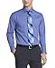 Van Heusen Men's Flex Collar Regular Fit Solid Spread Collar Dress Shirt, Periwinkle, 16.5