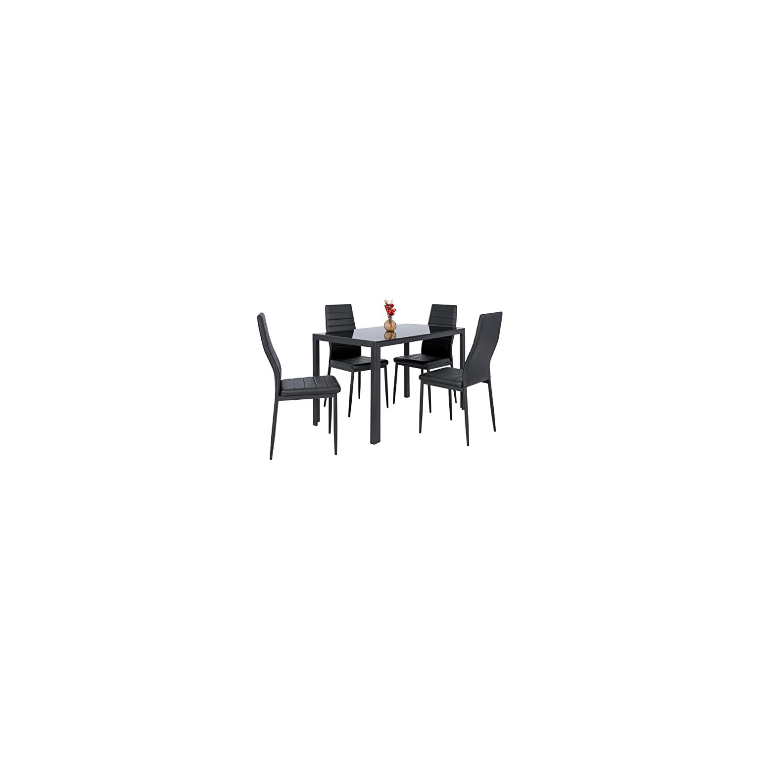 Best Choice Products 5Piece Kitchen Dining Table Set for Dining Room