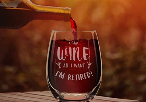 4 Shop4Ever+Retired+Engraved+Stemless+Retirement