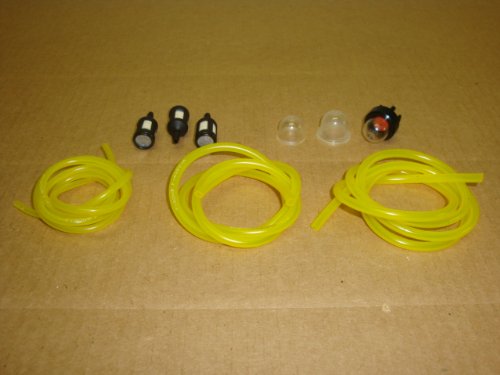 188-512-1 LOT 0057004 188-12-1 Primer Bulbs with 2 feet of each 6618 6617 6616 Tygon Fuel Lines and 3 ZF-1 Fuel Filters