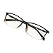 Computer Reading Glasses Blue Light Blocking - Reader Eyeglasses Anti Glare Eye Strain Light Weight for Women Men (Gradient Brown, 0.00)