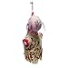 Halloween Haunters Life-Size Mutilated Man Zombie Ghoul Bloody Torso Hanging from Pierced Tongue Prop Decoration - Thick Rubber Latex Scary Human Dead Body, Severed Arms & Legs, Exposed Veins Flesh