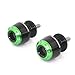 MC MOTOPARTS ATOM Green 10MM CNC Swingarm Spools Compatible with Vulcan 650 S 15-19 2020 Ninja 300R 250R ZX-10R 04-10