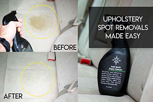 New! Gold Mark Super Cleaner - Multifunctional Upholstery Cleaner for Car&Home - Premium Quality - Safe&Effective - Ready-to-Use All Purpose Cleaner - Launch Offer