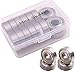 Mini Skater 16 PCS Silver Generic ABEC Precision 608 Zz Skate Ball Bearing Deck Longboard Bearings (16 Hulled)