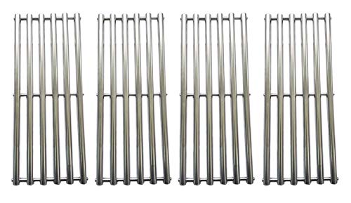 BBQration NEW Stainless Steel Cooking Grid Replacement For Gas Grill Model Charbroil 463250910, Set Of 4