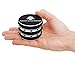 Kozo Grinders [Upgraded Version] Herb Grinder. Large 4 Piece, 2.5 Inch Black Aluminium (Black)