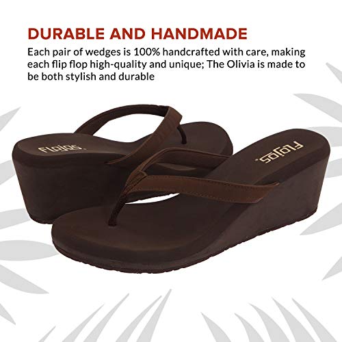 flojos wedge flip flops
