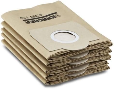 5 Pack Of Genuine Karcher Vacuum Hoover Paper Filter Bags 6.959-130.0 / 69591300