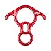 GM CLIMBING 40kN Rescue Figure 8 Descender with Bent-Ear Rappelling Gear Belay Device primary