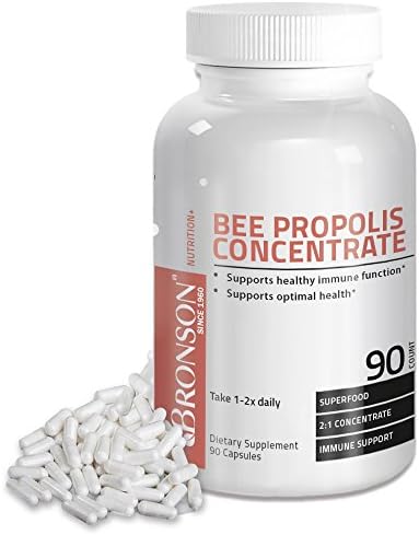 Bronson Bee Propolis Concentrate, 90 Capsules