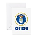 CafePress - U.S. Air Force Retired - Greeting