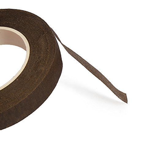 LOKIPA Brown Floral Tape 1/2" Wide Floral Tape 30 Yards Floral Arrangement Accessories for Bouquet Stem Wrap Wedding Bouquet Flower - Thumbnail 4