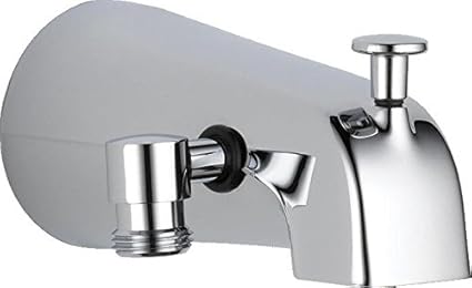 Delta Faucet U1072 Pk Diverter Tub Spout Chrome Bathtub Faucets