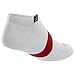 Jordan Nike Men's Low Cut Dri-Fit Socks Large (Shoe Size 8-12) (White)