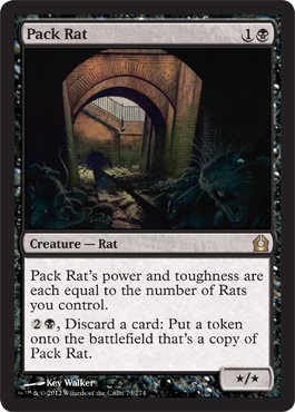 Magic: the Gathering - Pack Rat (73) - Return to Ravnica