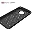 Moto G5 Plus Case,KUGI Soft Silicon Luxury Brushed Case with Texture Carbon Fiber Design Protection Cover for Motorola Moto G5 Plus 2017 Smartphone Black