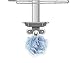 simplehuman Over-Door Shower Caddy, Stainless Steel and Anodized Aluminum