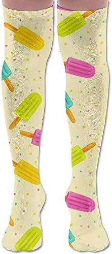 Delicous Ice Pop Over Knee High Socks Sports Athletic Casual Tube
