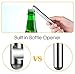 2 Pieces Beer Chiller Sticks for Bottles Stainless Steel Chiller Stick Beverage Cooler Cooling Sticks Keep Bottled Drinks Cold Great Gift Idea for Christmas Thanksgiving Men Birthday Gift