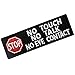 Service Dog No Touch No Talk Warning Vests/Harnesses Patch Embroidered Badge Fastener Hook & Loop Emblem