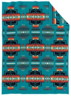 PendletonChief Joseph Crib Blanket, Turquoise