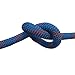 Aoneky 10 mm Static Outdoor Rock Climbing Rope, Fire Escape Safety Rappelling Rope (Blue 1, 98)