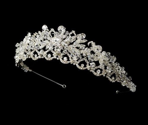 Noemie Dazzling Swarovski Wedding Bridal Tiara